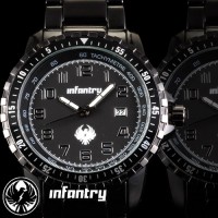 Relógio Militar Infantry Preto